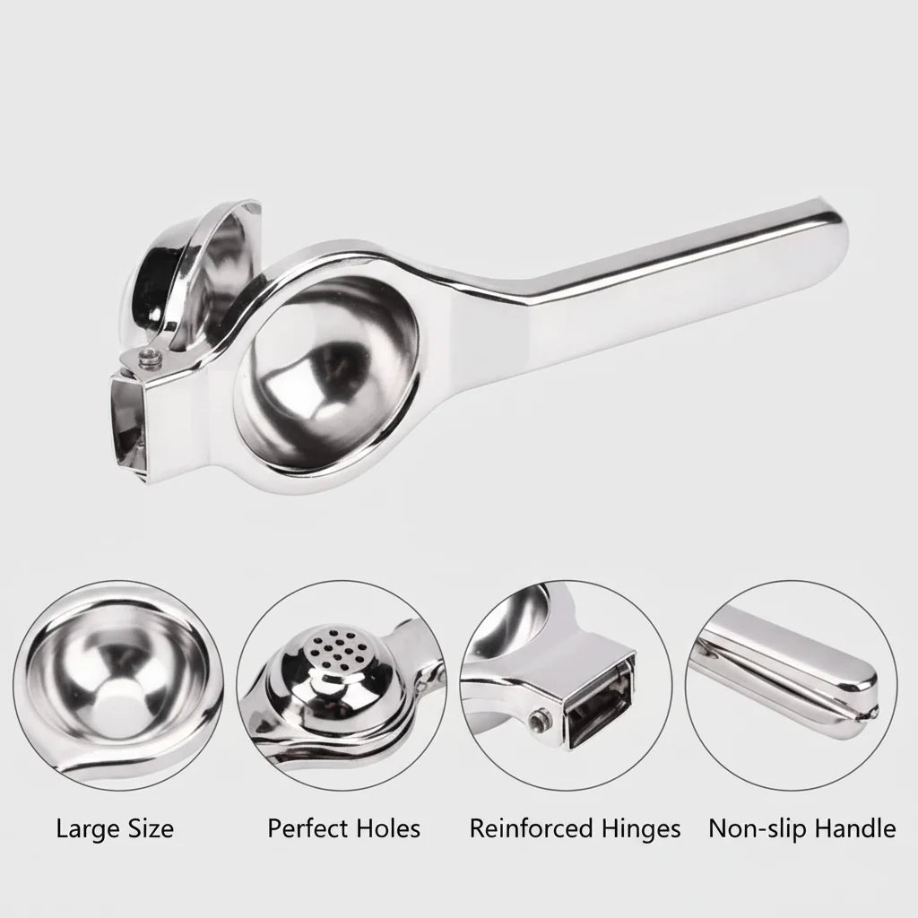 VIRAYEE Stainless Steel Lemon Squeezer 2-Pack