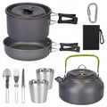 Virayee 12-Piece Camping Cookware Set