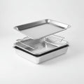 Virayee Stainless Steel Baking Tray with Rack